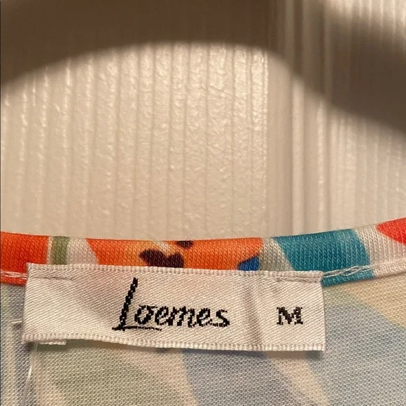 Loemes Floral V-Neck Dress…size M - Picture 4 of 6